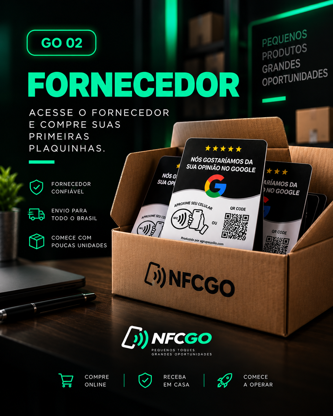 Módulo GO 02 do NFC GO
